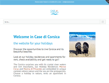 Tablet Screenshot of casedicorsica.it